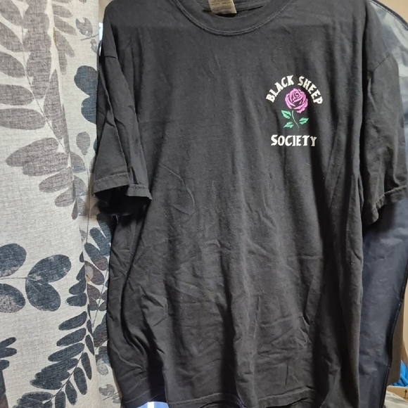 Sweetees Black Sheep Society Tee - Black - Picture 1 of 5
